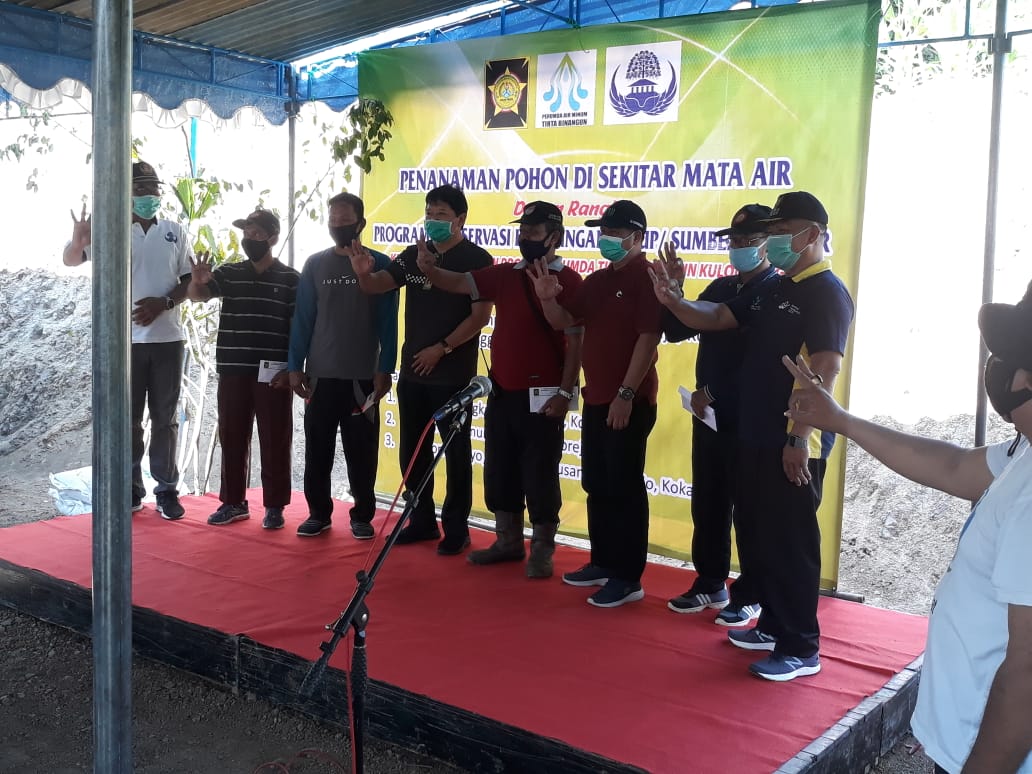 4 Kelompok Tani Lakukan Konservasi Perlindungan Mata Air