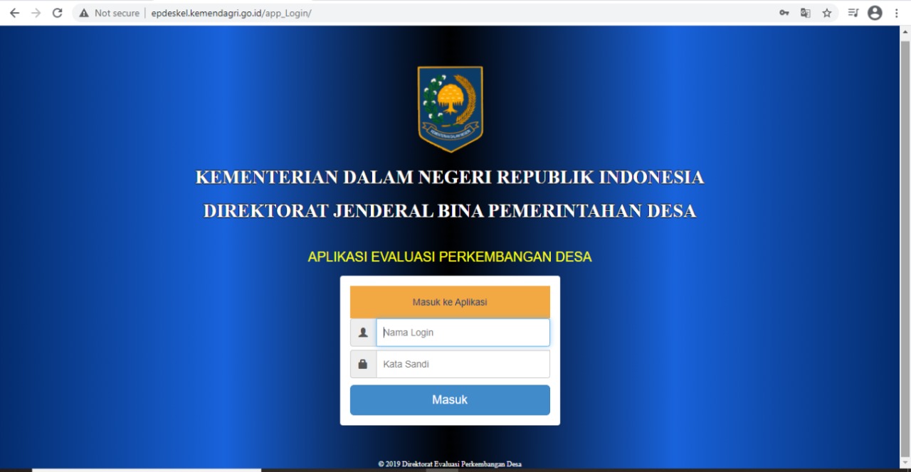 Evaluasi Perkembangan Desa/Kalurahan Tahun 2021