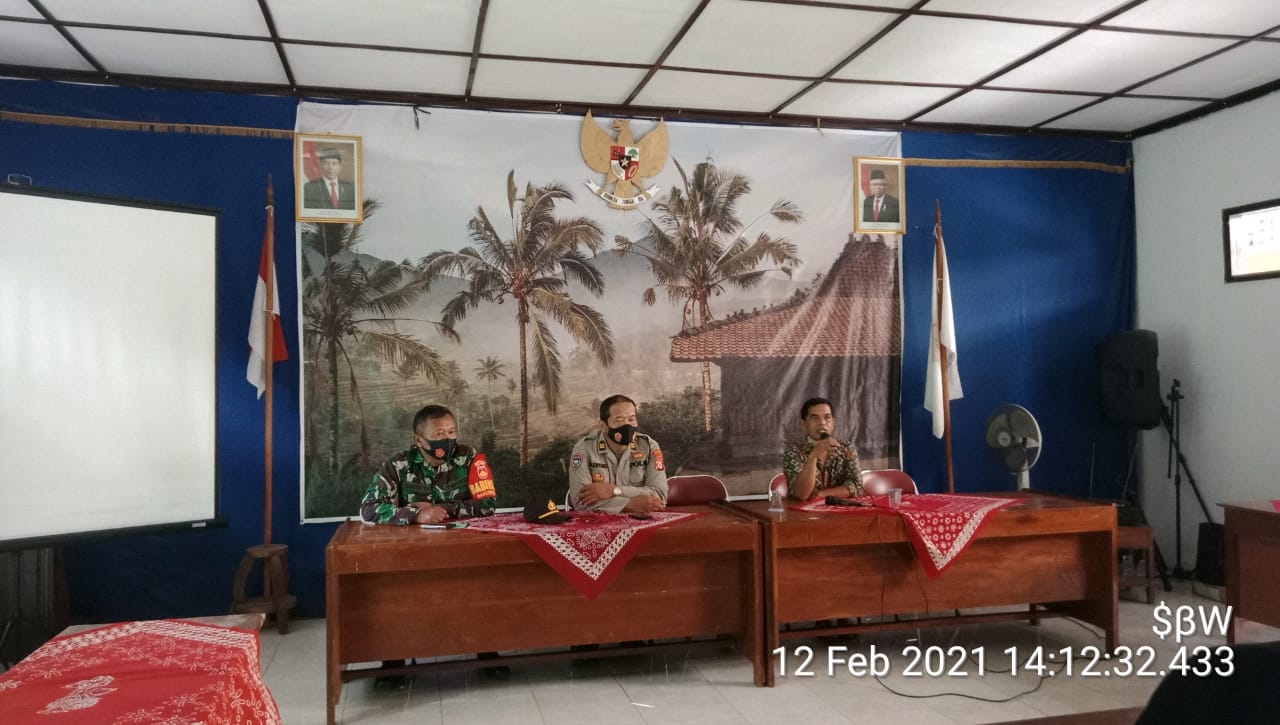 Penjelasan Pembentukan Posko PPKM Skala Mikro Kalurahan Hargorejo