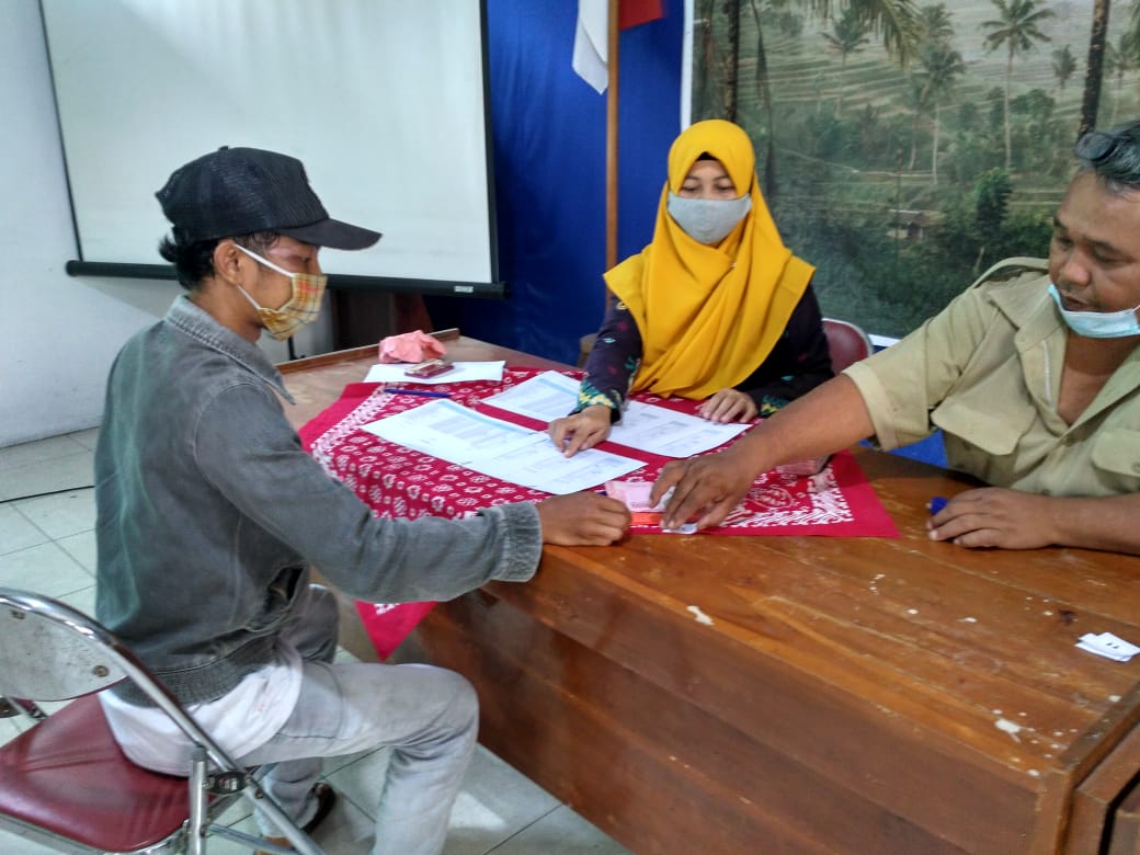 Pencairan BLT Termin 1