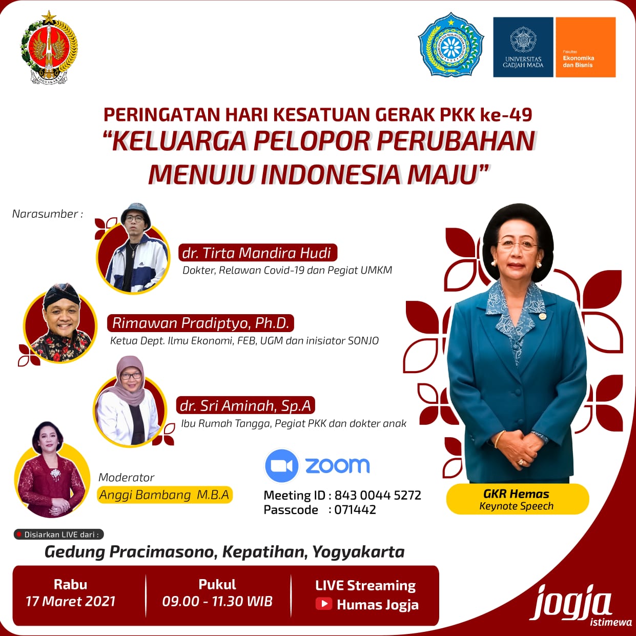 TP PKK Hargorejo ikuti Peringatan Hari Kesatuan Gerak PKK ke 49